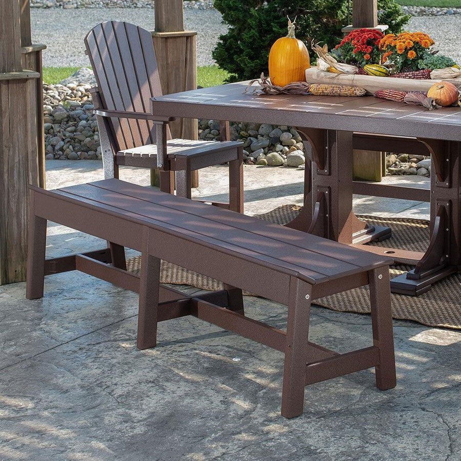 Amish Cafe Dining Bench (72