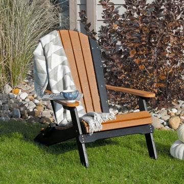 Folding Amish Poly Adirondack Chair - Foothills Amish Furniture