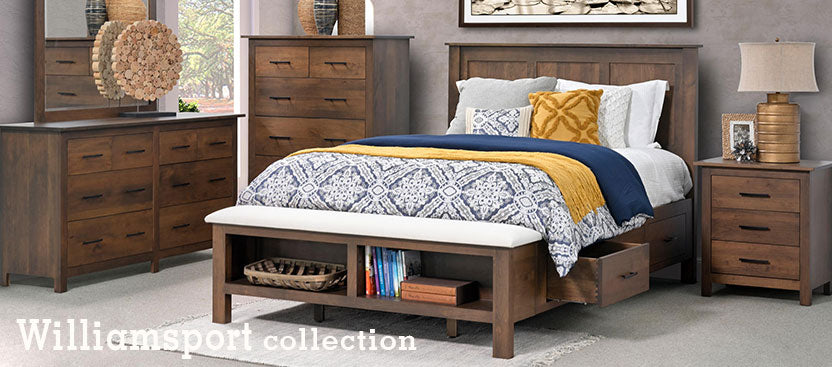 Williamsport Amish Bedroom Collection