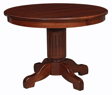 Buckingham Amish Round Table - Foothills Amish Furniture