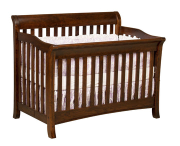 Berkley Amish Solid Wood Crib - Foothills Amish Furniture