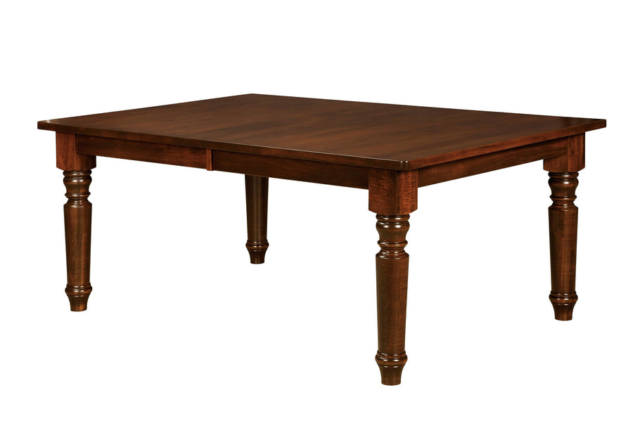 Berkshire Amish Leg Table - Foothills Amish Furniture