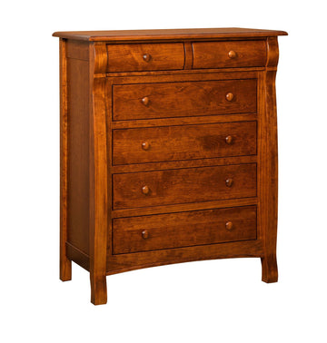 Castlebury Amish 6-Drawer Chest - Foothills Amish Furniture