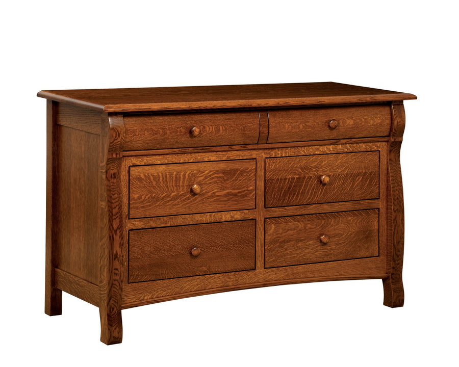 Castlebury Amish 6-Drawer Dresser - Foothills Amish Furniture