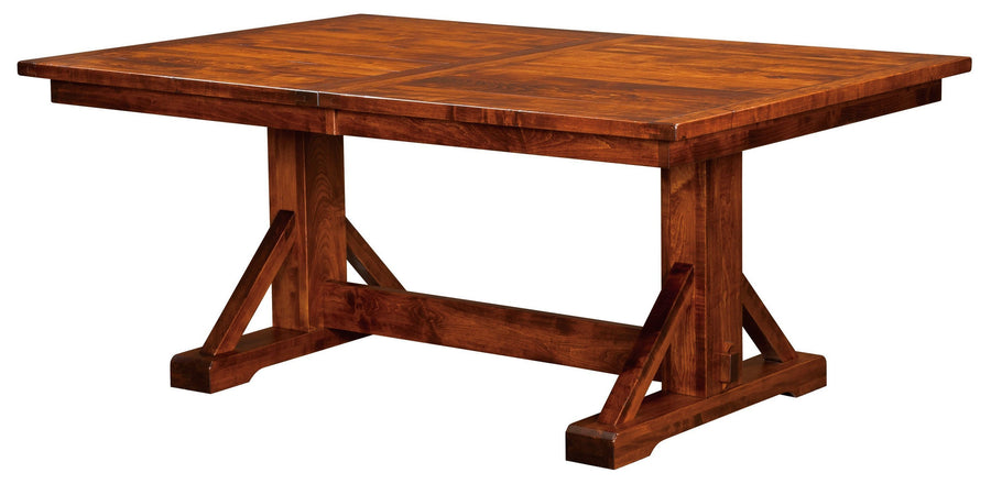 Chesapeake Amish Trestle Table - Foothills Amish Furniture