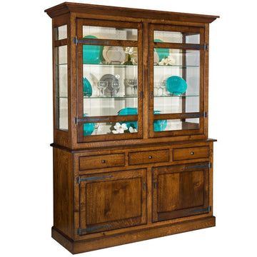 Cheyenne Amish Hutch - Foothills Amish Furniture