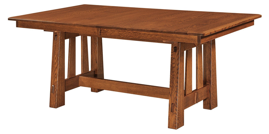 Fremont Amish Trestle Table - Foothills Amish Furniture