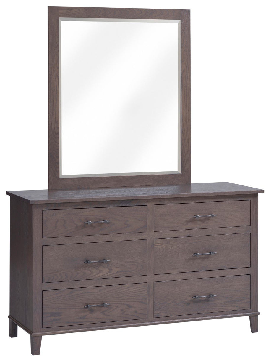 Hamilton Amish Low Dresser - Foothills Amish Furniture