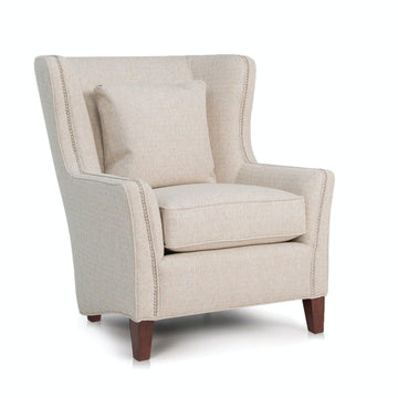 Smith Brothers Wing Chair (825) - Foothills Amish Furniture