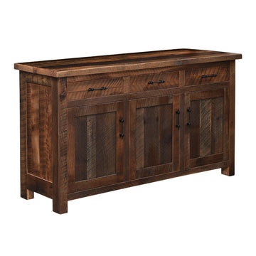 Bristol Amish Reclaimed Wood Server - Foothills Amish Furniture