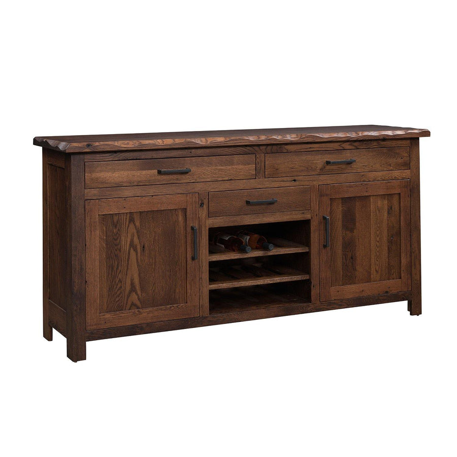 Davinci Amish Reclaimed Wood Server - Foothills Amish Furniture