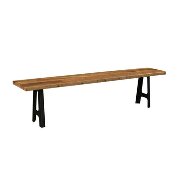 Kings Bridge Amish Reclaimed Wood Bench - Foothills Amish Furniture